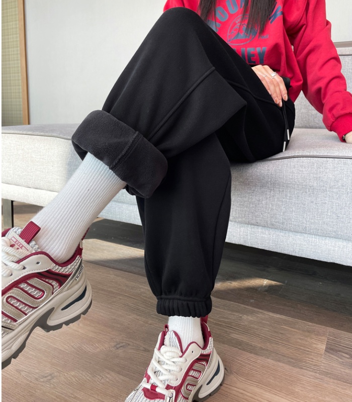 Harem loose sweatpants winter trousers for women