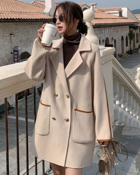 Autumn and winter woolen coat fashion business suit for women