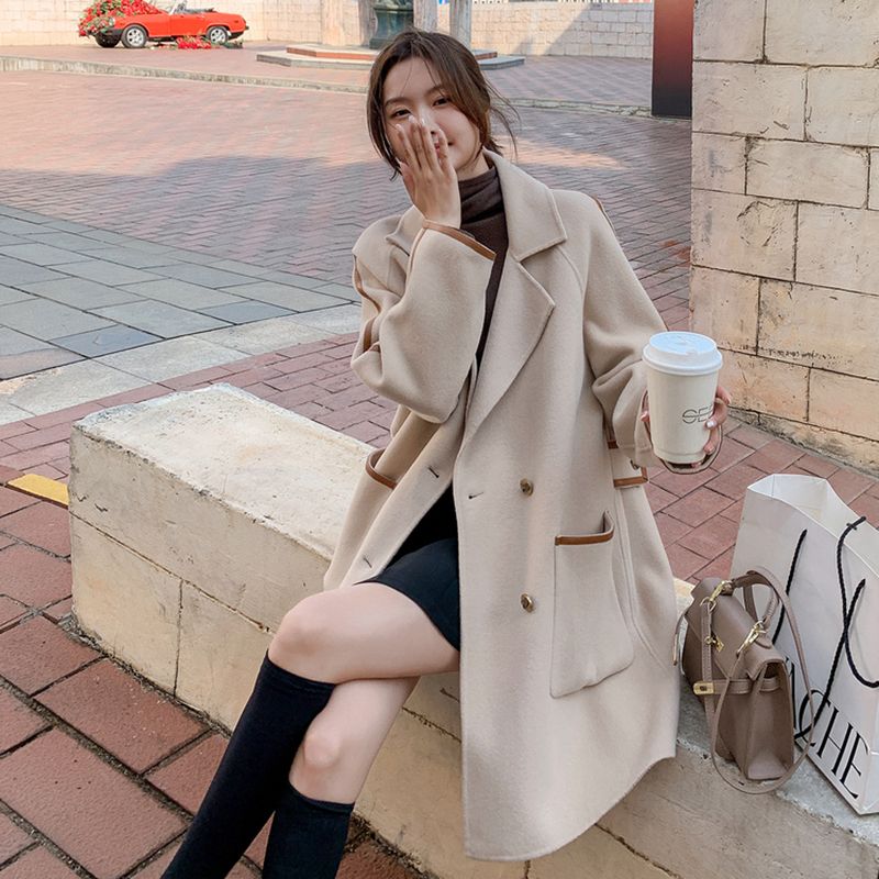 Autumn and winter woolen coat fashion business suit for women