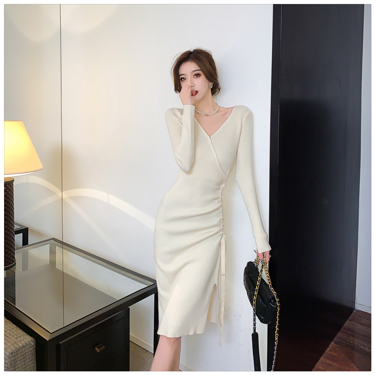 Package hip bottoming dress for women