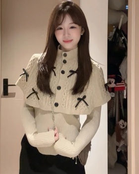 Inside the ride autumn and winter fashion sweater 2pcs set