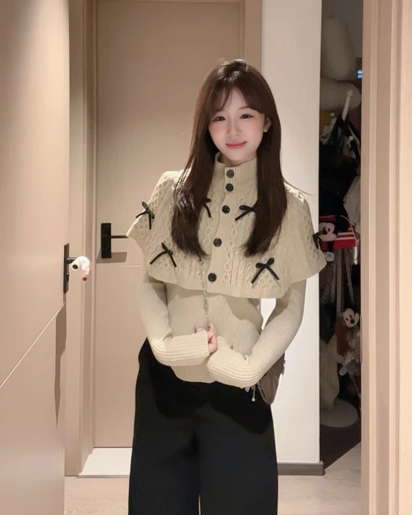 Inside the ride autumn and winter fashion sweater 2pcs set