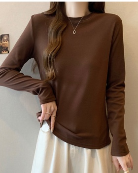 Pure thermal T-shirt autumn and winter tops for women