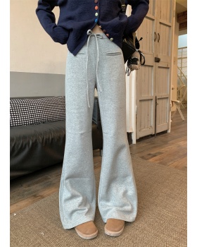 Casual long pants loose wide leg pants