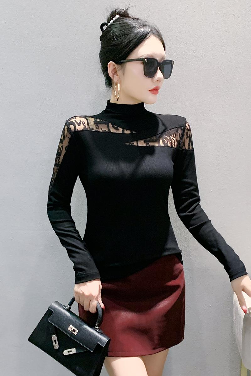 Bottoming T-shirt pure cotton tops for women