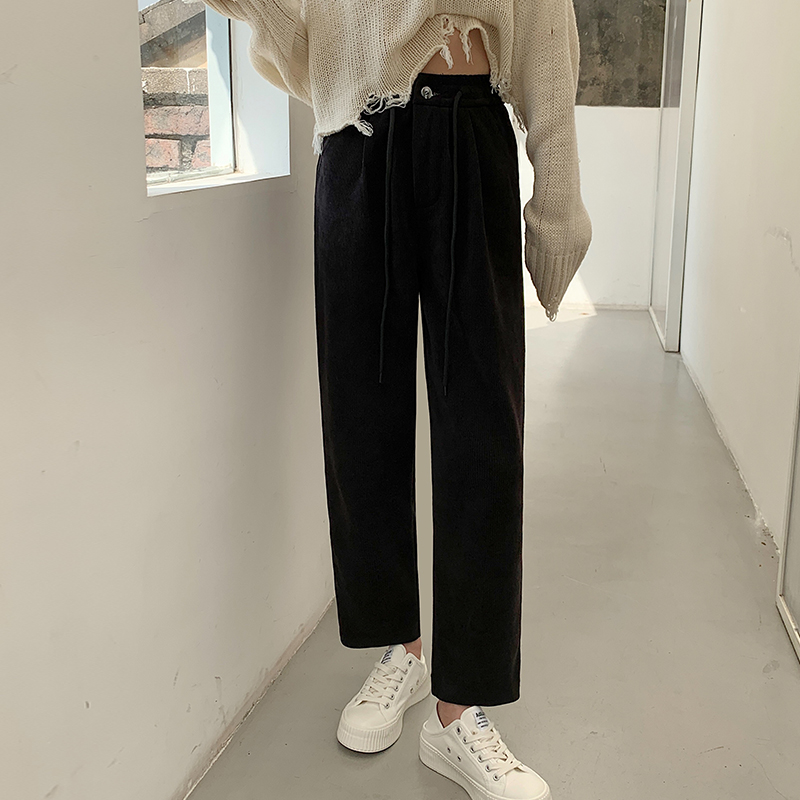 Large yard wide leg pants loose casual pants for women