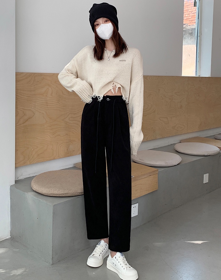 Large yard wide leg pants loose casual pants for women