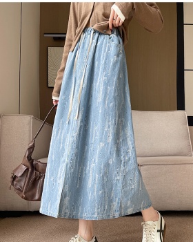 Package hip long dress all-match one step skirt for women