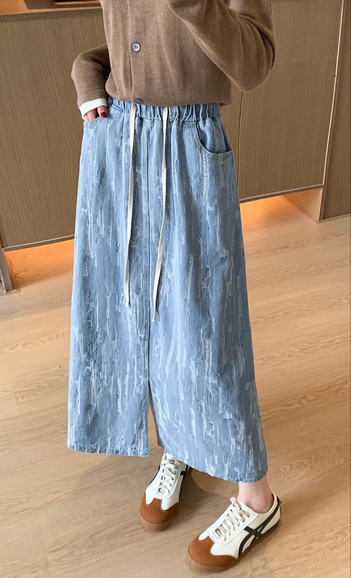 Package hip long dress all-match one step skirt for women