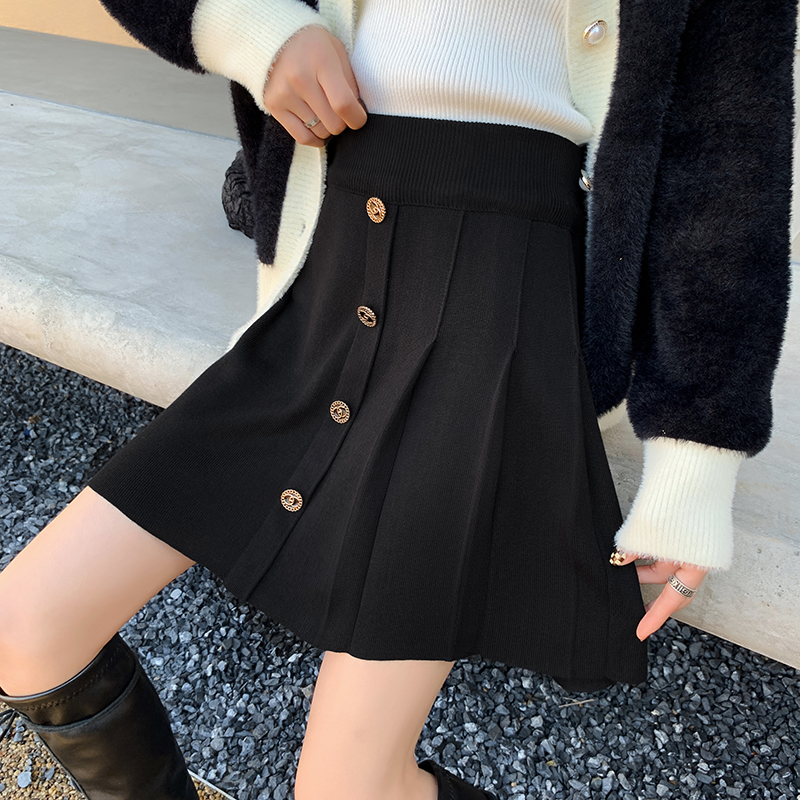 Spring and autumn culottes college style short skirt