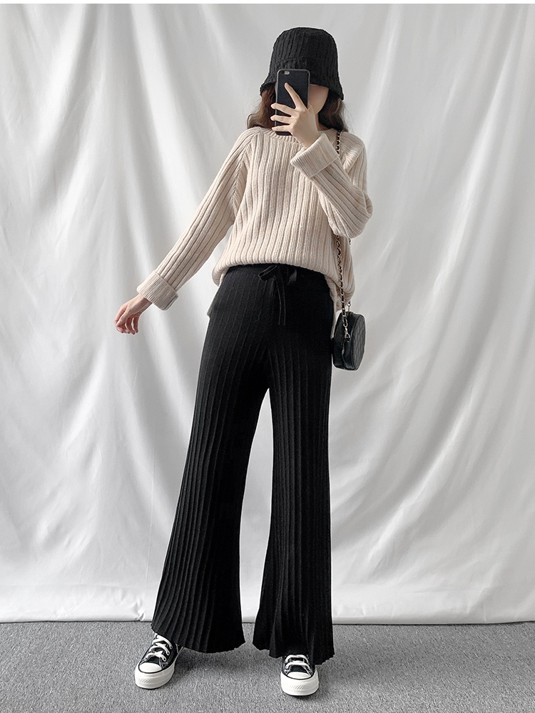 Casual straight pants autumn and winter pants for women