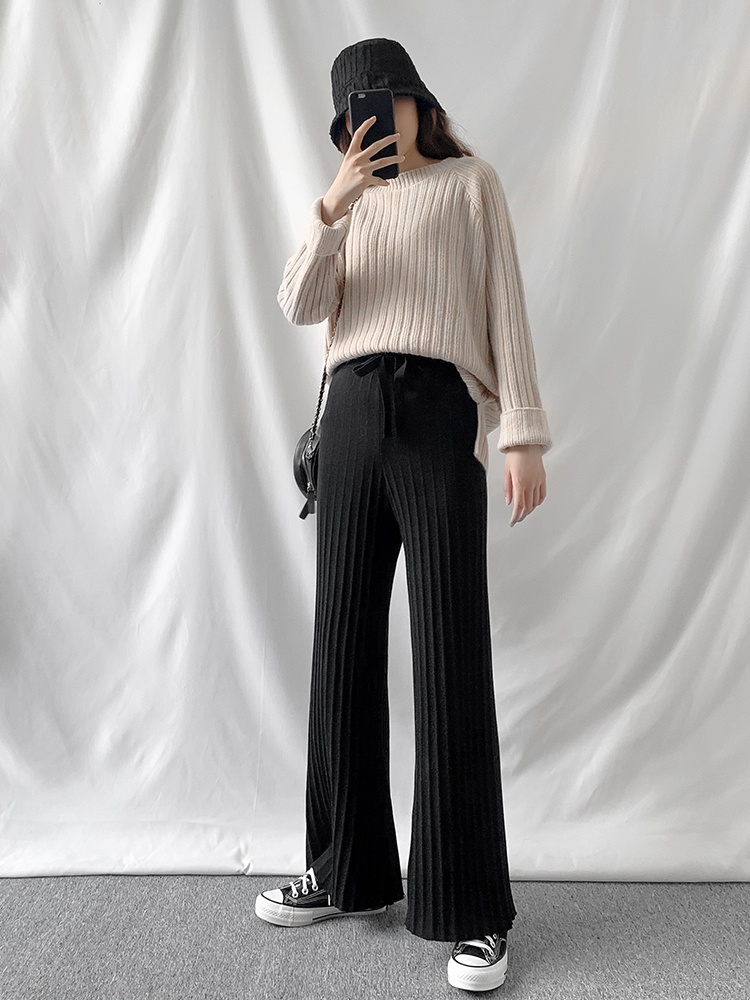 Casual straight pants autumn and winter pants for women