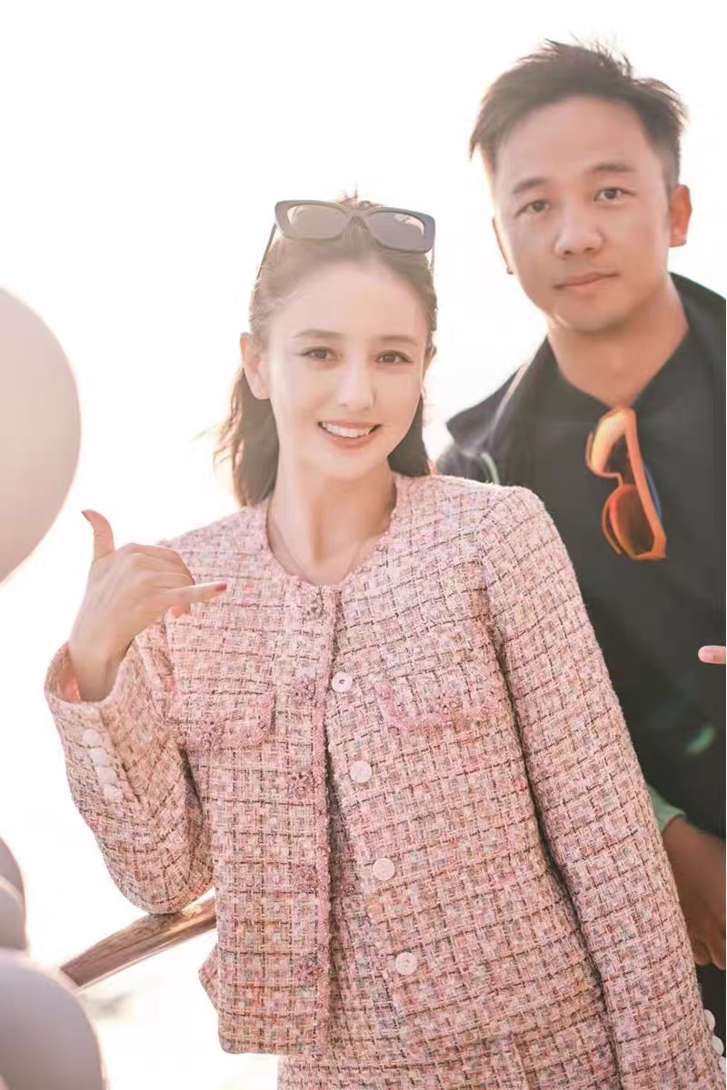 Autumn France style jacket chanelstyle light luxury dress a set