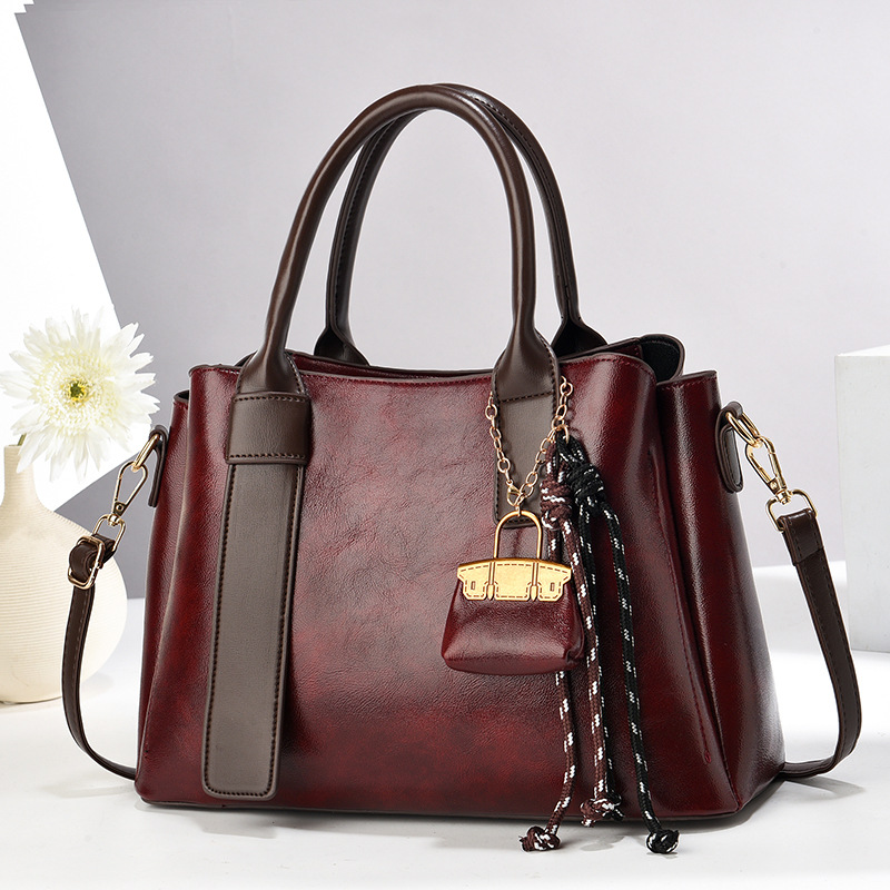 Casual mommy package middle-aged handbag for women