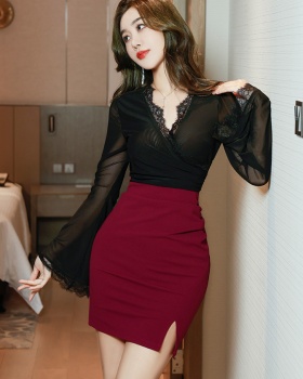 Fashion halter temperament nightclub dress