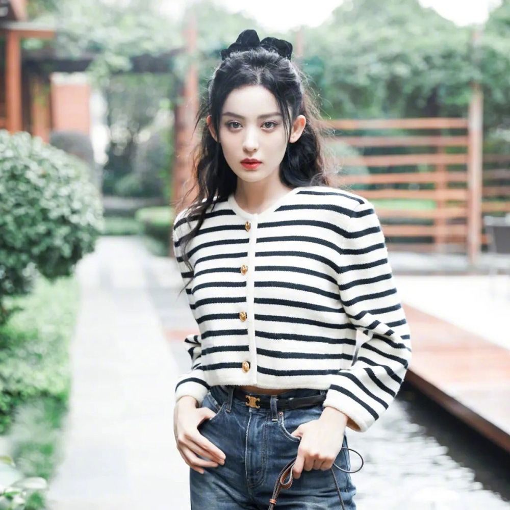 Chanelstyle spring and autumn cardigan short sweater