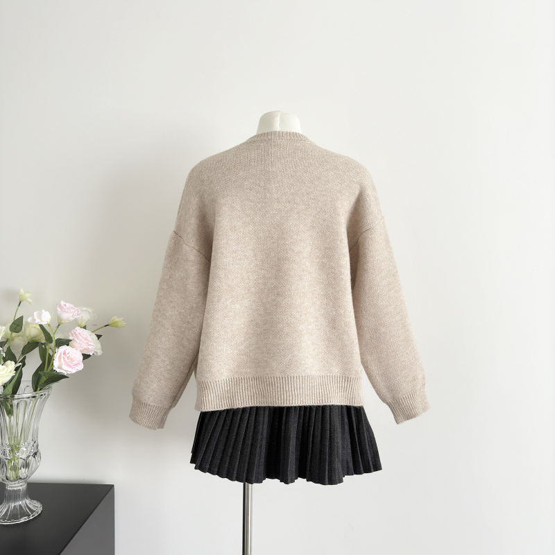 All-match pullover tops winter sweater for women