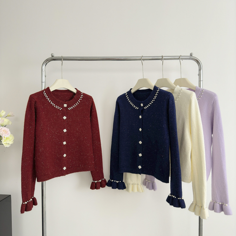 Spring and autumn cardigan sweater for women