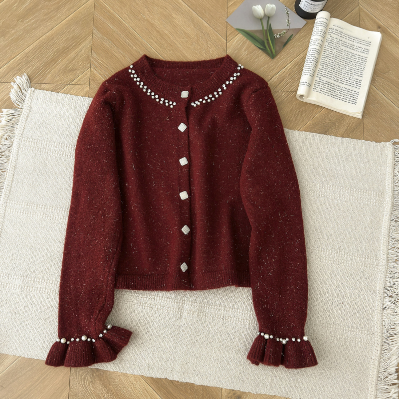 Spring and autumn cardigan sweater for women