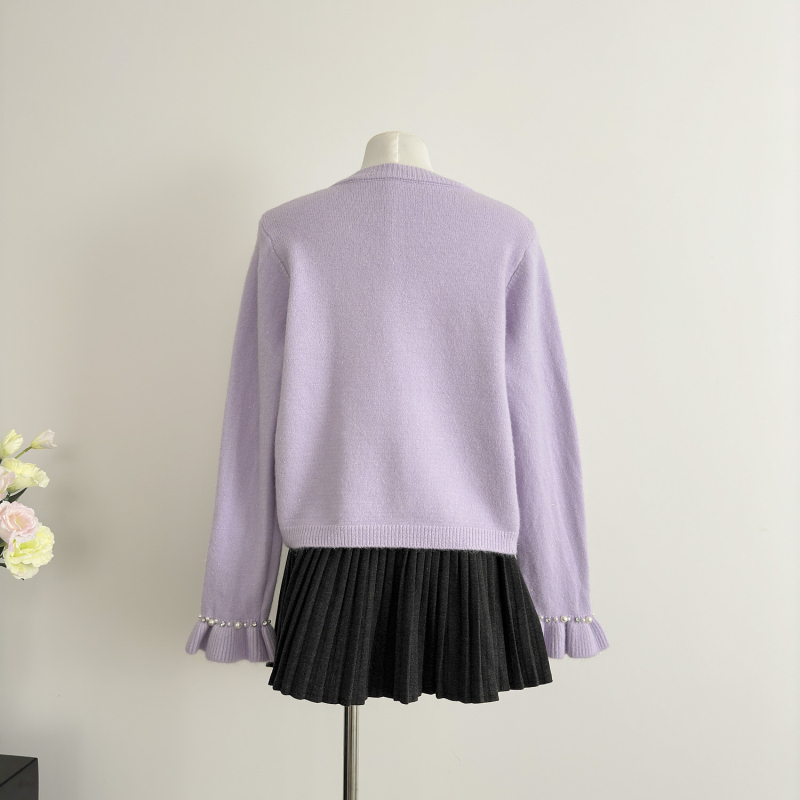 Spring and autumn cardigan sweater for women