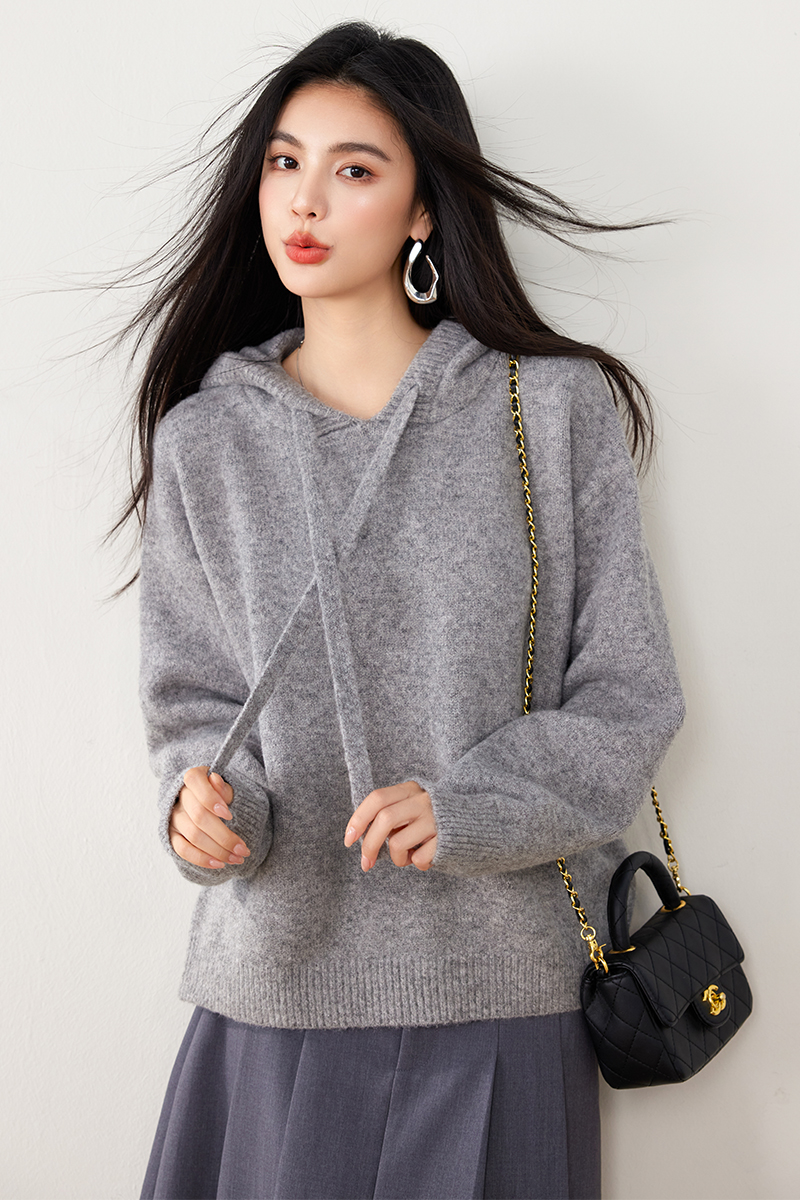 Fashion lazy sweater Western style autumn tops for women