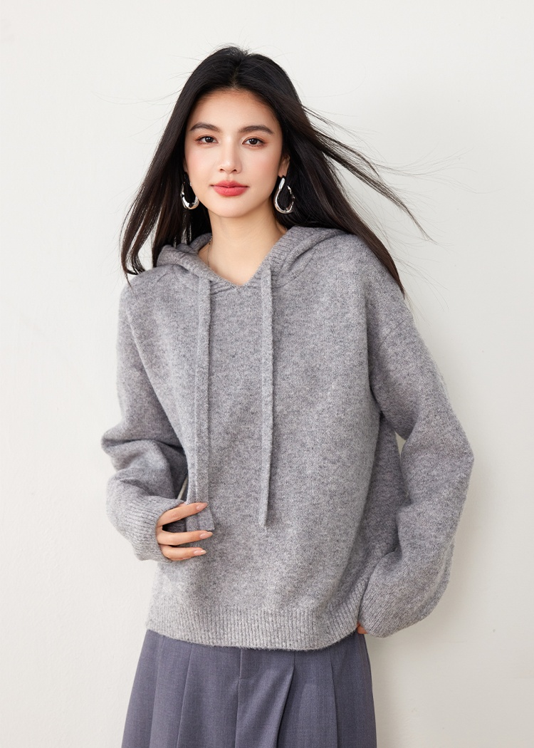 Fashion lazy sweater Western style autumn tops for women