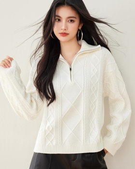 Simple lazy niche winter pullover sweater