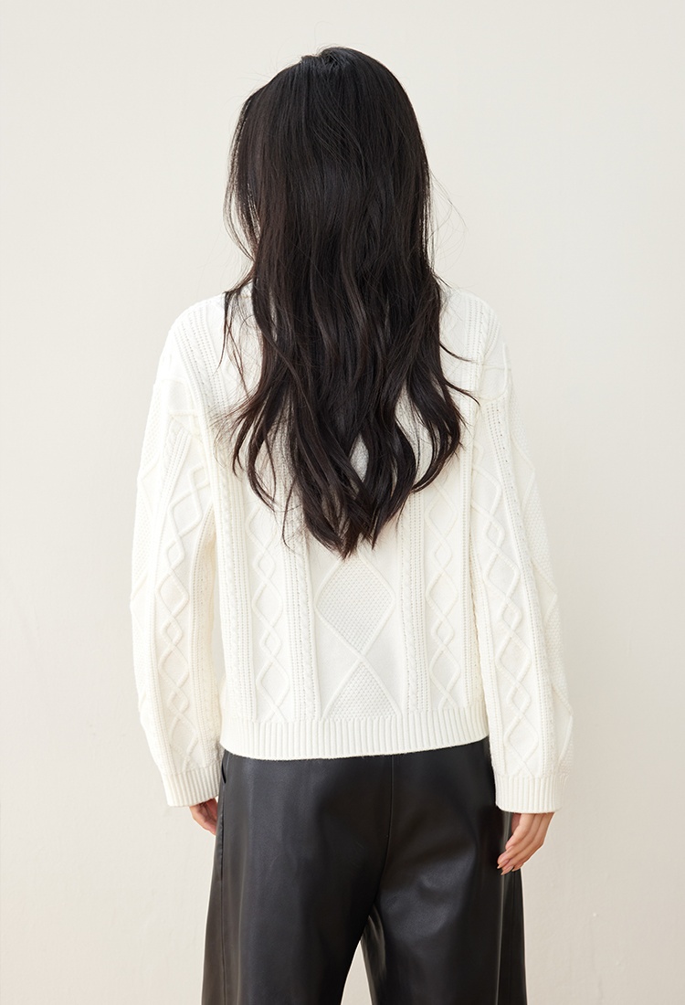 Simple lazy niche winter pullover sweater