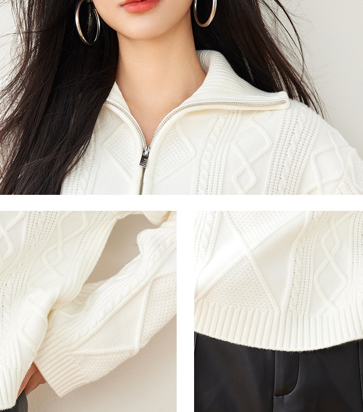 Simple lazy niche winter pullover sweater