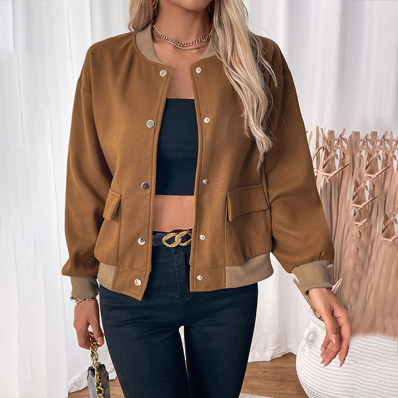 European style jacket Casual coat for women