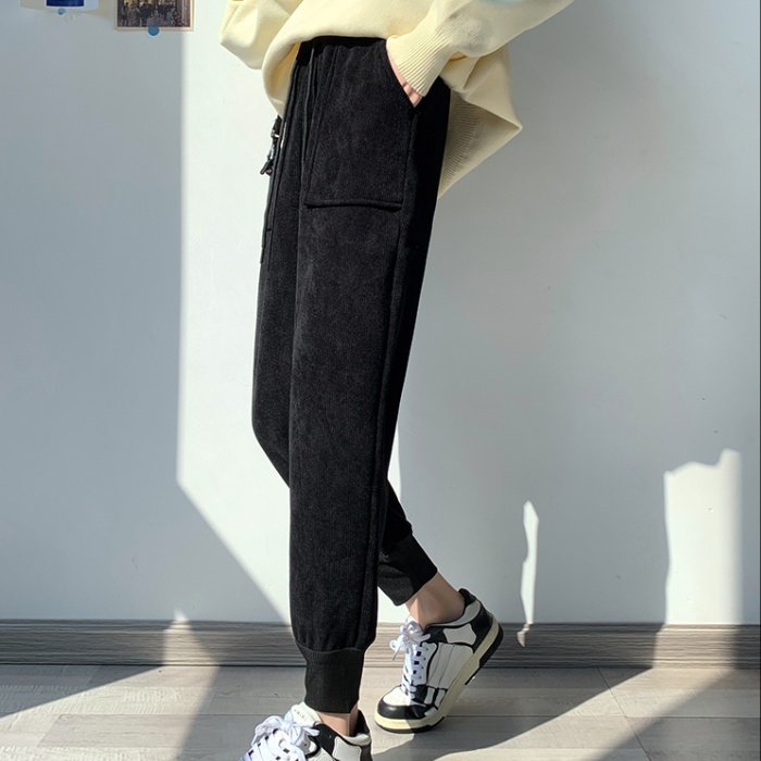 Large yard Casual sweatpants loose nine pants for women