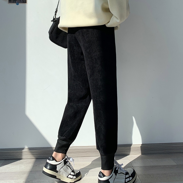 Large yard Casual sweatpants loose nine pants for women