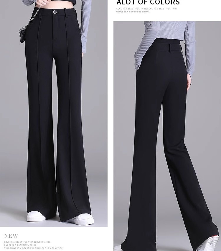 Slim pants high waist long pants for women