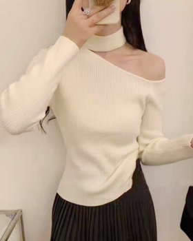 Strapless sexy tops inside the ride bottoming sweater