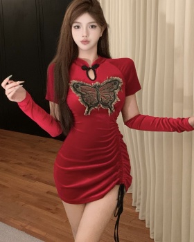 Spicegirl tight fashion christmas dress for women