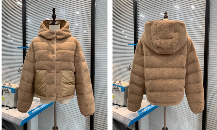 Autumn and winter down coat short thick coat