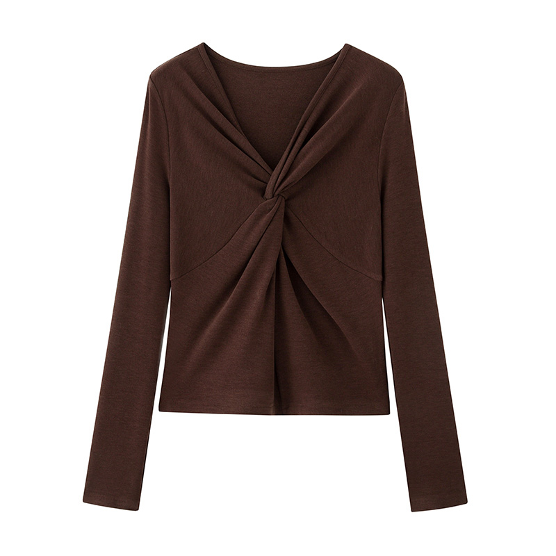 Autumn and winter sweater V-neck bottoming shirt