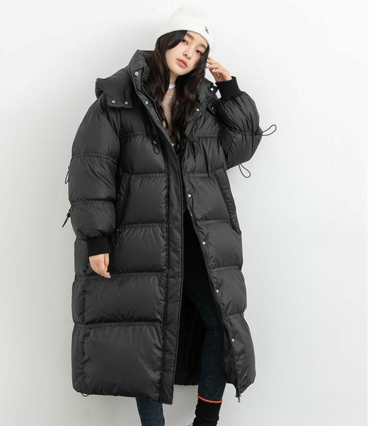 Thermal thick cotton coat fashion hooded coat for women