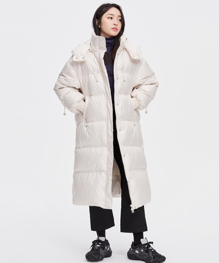 Thermal thick cotton coat fashion hooded coat for women