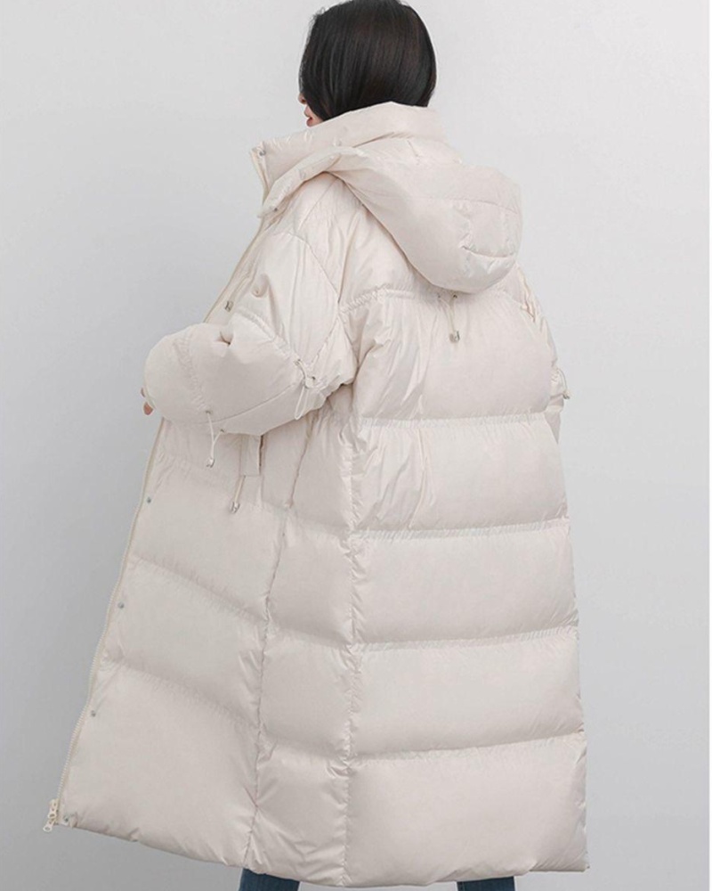 Thermal thick cotton coat fashion hooded coat for women