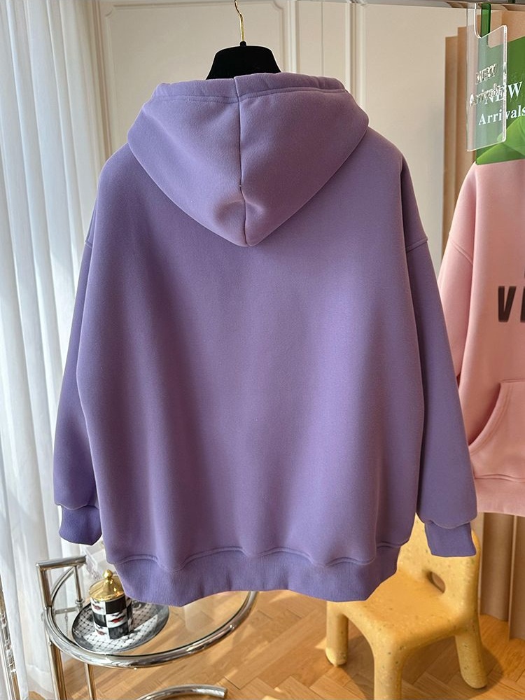 Thick loose tops autumn and winter hoodie for women