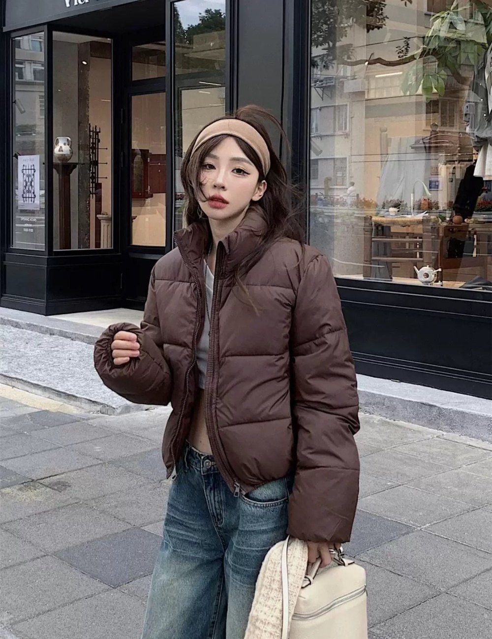 Short small fellow coat winter cotton coat for women