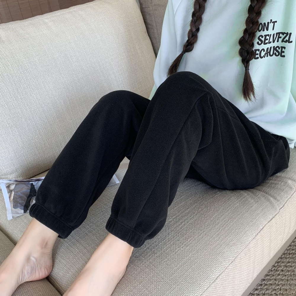 Thick thermal sweatpants autumn and winter leggings