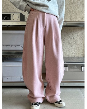 Korean style autumn and winter pants thick long pants