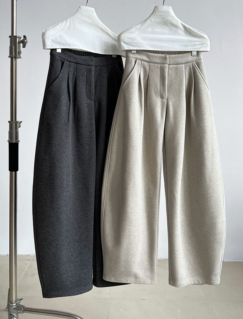 Korean style autumn and winter pants thick long pants