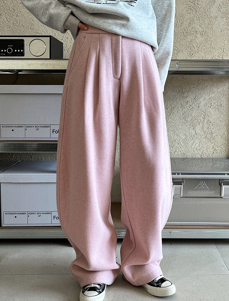 Korean style autumn and winter pants thick long pants