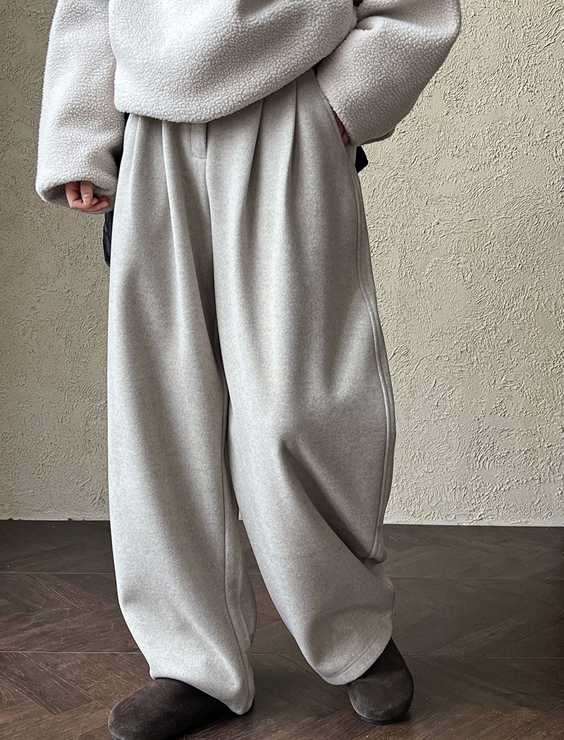 Korean style autumn and winter pants thick long pants