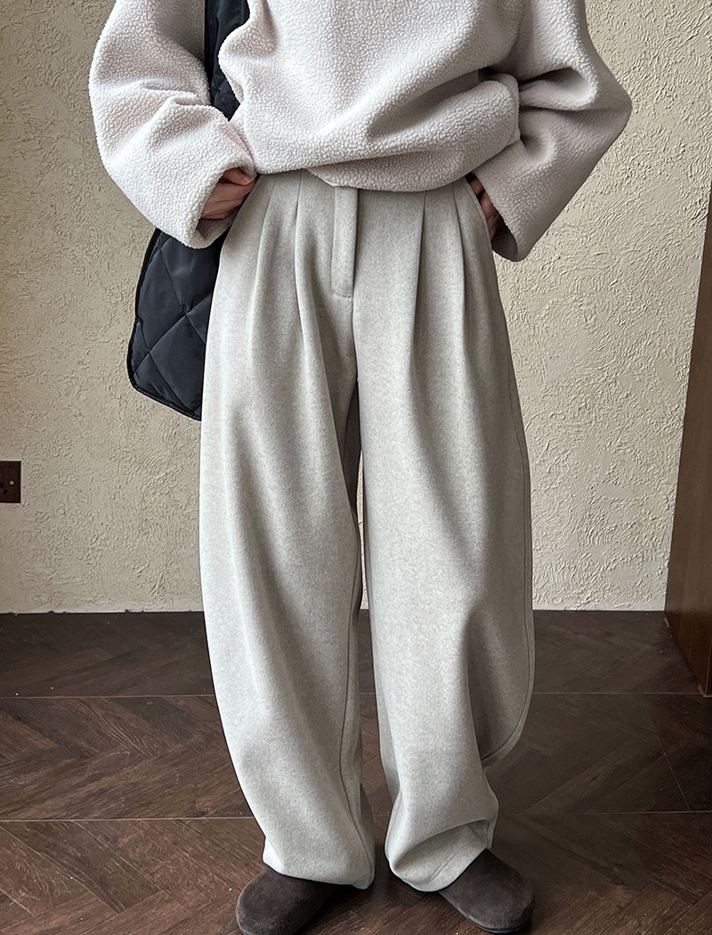 Korean style autumn and winter pants thick long pants