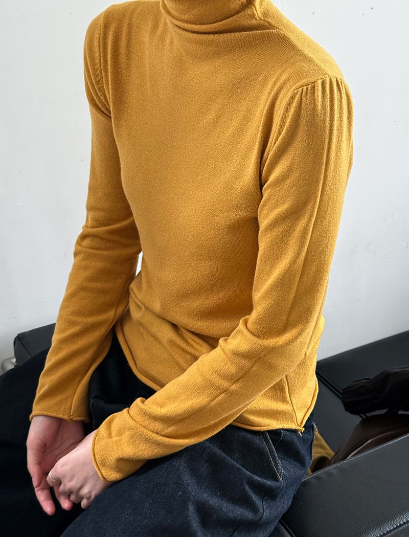 Autumn and winter simple bottoming shirt thermal tops