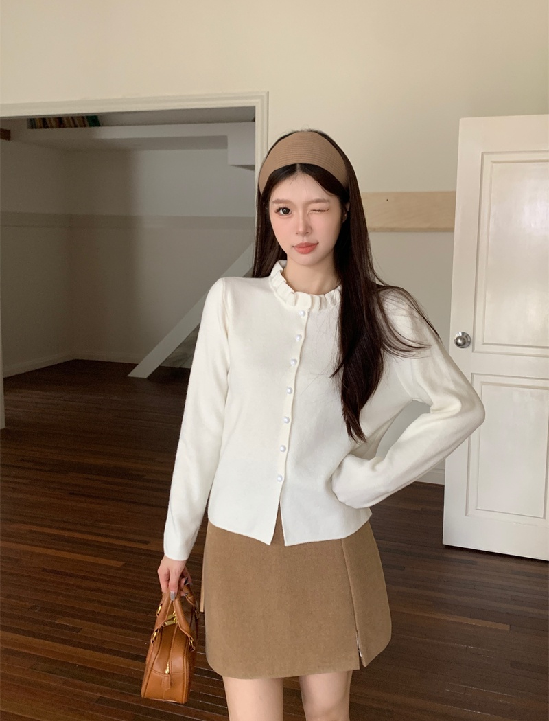 Loose Korean style coat autumn and winter cardigan